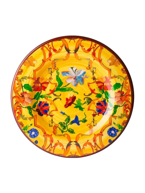 MARIO LUCA GIUSTI Set-of-Six Pancale Melamine Dessert Plates