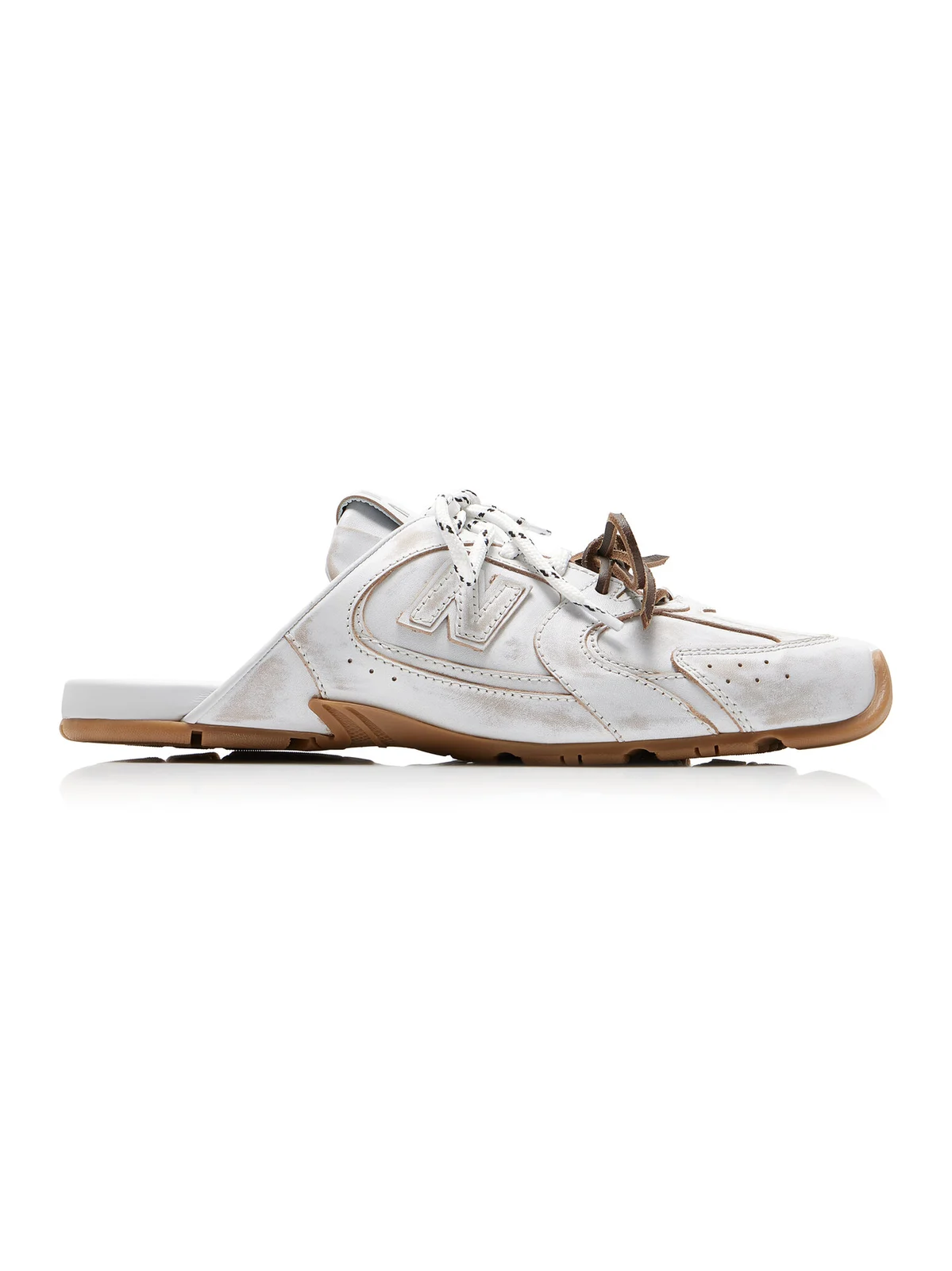Miu Miu Miu Miu x New Balance 530 SL Leather Mules