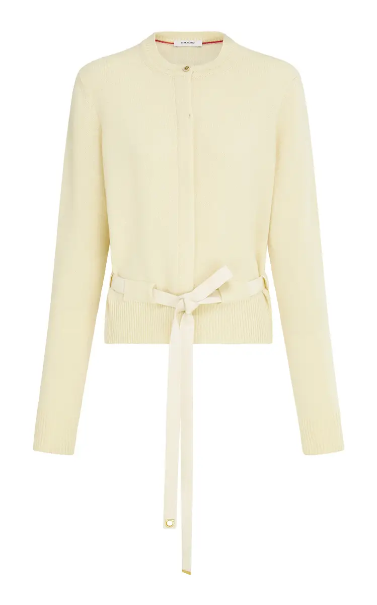 Ferragamo Cashmere Cardigan | Image 1 Ferragamo Cashmere Cardigan | Image 1