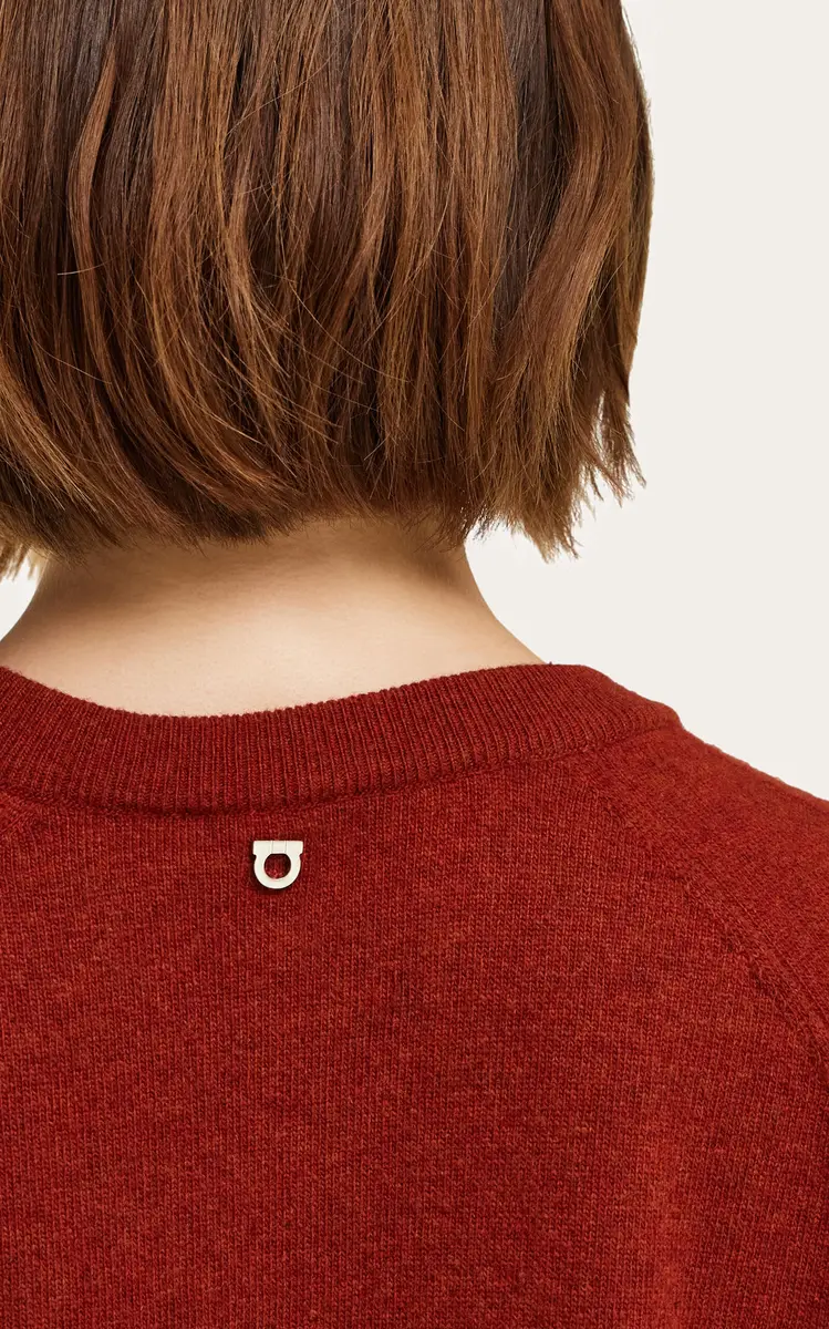 Ferragamo Leather-Detailed Wool-Cashmere Sweater | Thumbnail 5