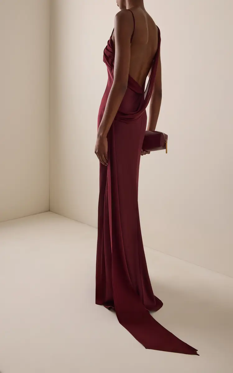 Arcina Ori Exclusive Helena Satin Maxi Dress | Thumbnail 4