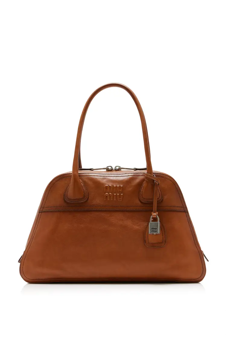 Miu Miu Leather Shoulder Bag | Thumbnail 6 Miu Miu Leather Shoulder Bag | Thumbnail 6