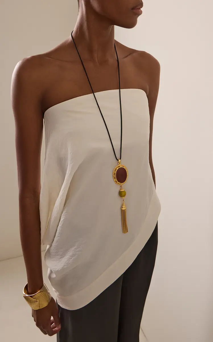 ben-amun Exclusive Tassel Necklace | Thumbnail 2 ben-amun Exclusive Tassel Necklace | Thumbnail 2