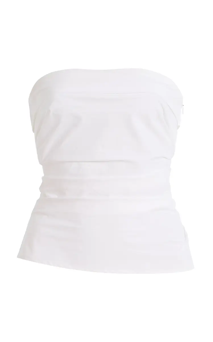 Proenza Schouler White Label Maisy Strapless Poplin Top | Thumbnail 10 Proenza Schouler White Label Maisy Strapless Poplin Top | Thumbnail 10