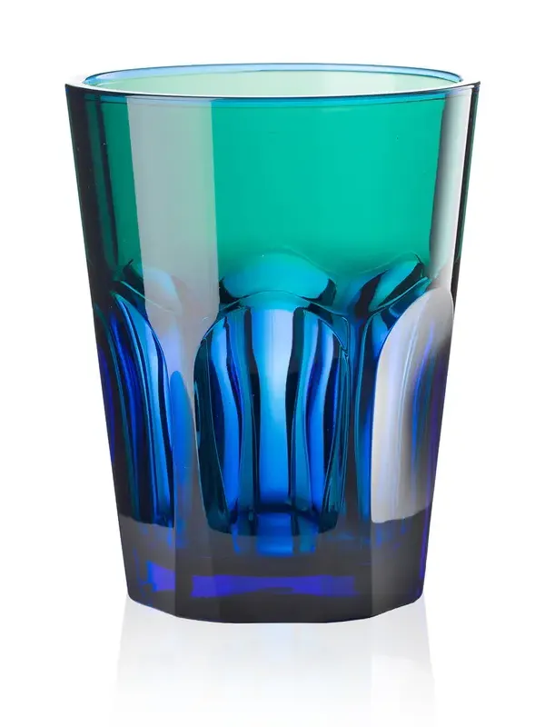 MARIO LUCA GIUSTI Set-of-Six Double Face Acrylic Tumbler