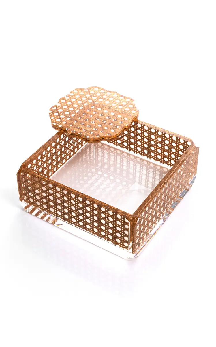 MARIO LUCA GIUSTI Acrylic Napkin Holder - Multi | Image 1 MARIO LUCA GIUSTI Acrylic Napkin Holder - Multi | Image 1