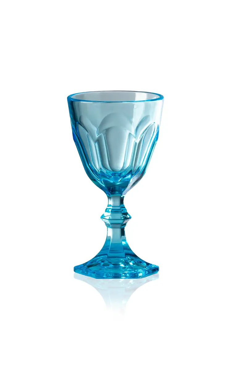 MARIO LUCA GIUSTI Set-of-Six Biancaneve Acrylic Egg Cup - Blue | Image 1 MARIO LUCA GIUSTI Set-of-Six Biancaneve Acrylic Egg Cup - Blue | Image 1