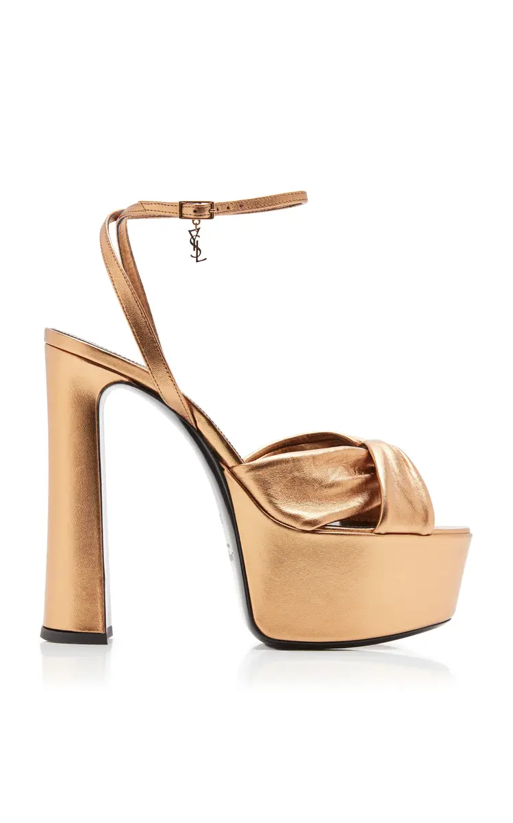 Saint Laurent Franciane 85 Platform Sandals | Image 1 Saint Laurent Franciane 85 Platform Sandals | Image 1