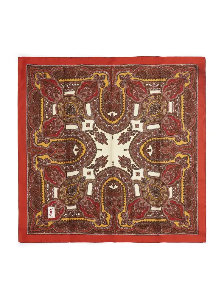 Paisley Silk Scarf Paisley Silk Scarf