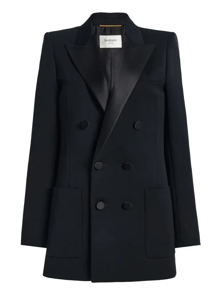 Double-Breasted Wool Jacket Double-Breasted Wool Jacket