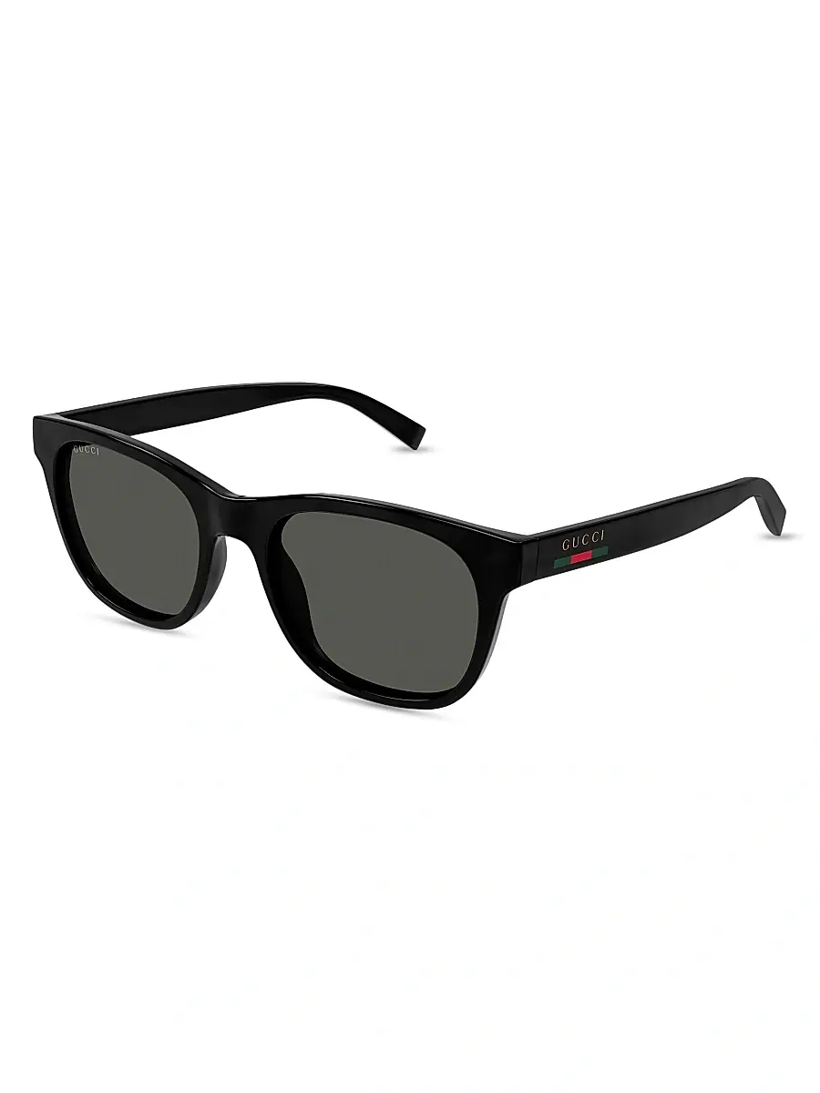Gucci Men's Lines 54MM Square Sunglasses | Image 1 Gucci Men's Lines 54MM Square Sunglasses | Image 1