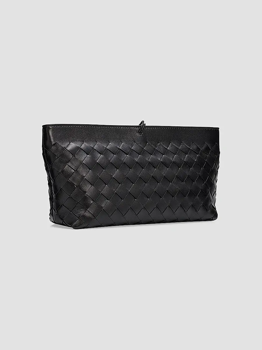 Bottega Veneta Women's Andiamo Intrecciato Leather Clutch | Thumbnail 3 Bottega Veneta Women's Andiamo Intrecciato Leather Clutch | Thumbnail 3