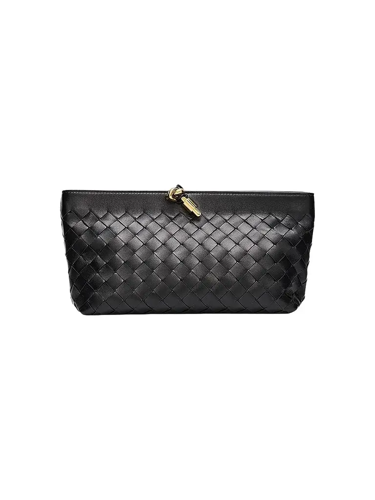 Women's Andiamo Intrecciato Leather Clutch Women's Andiamo Intrecciato Leather Clutch