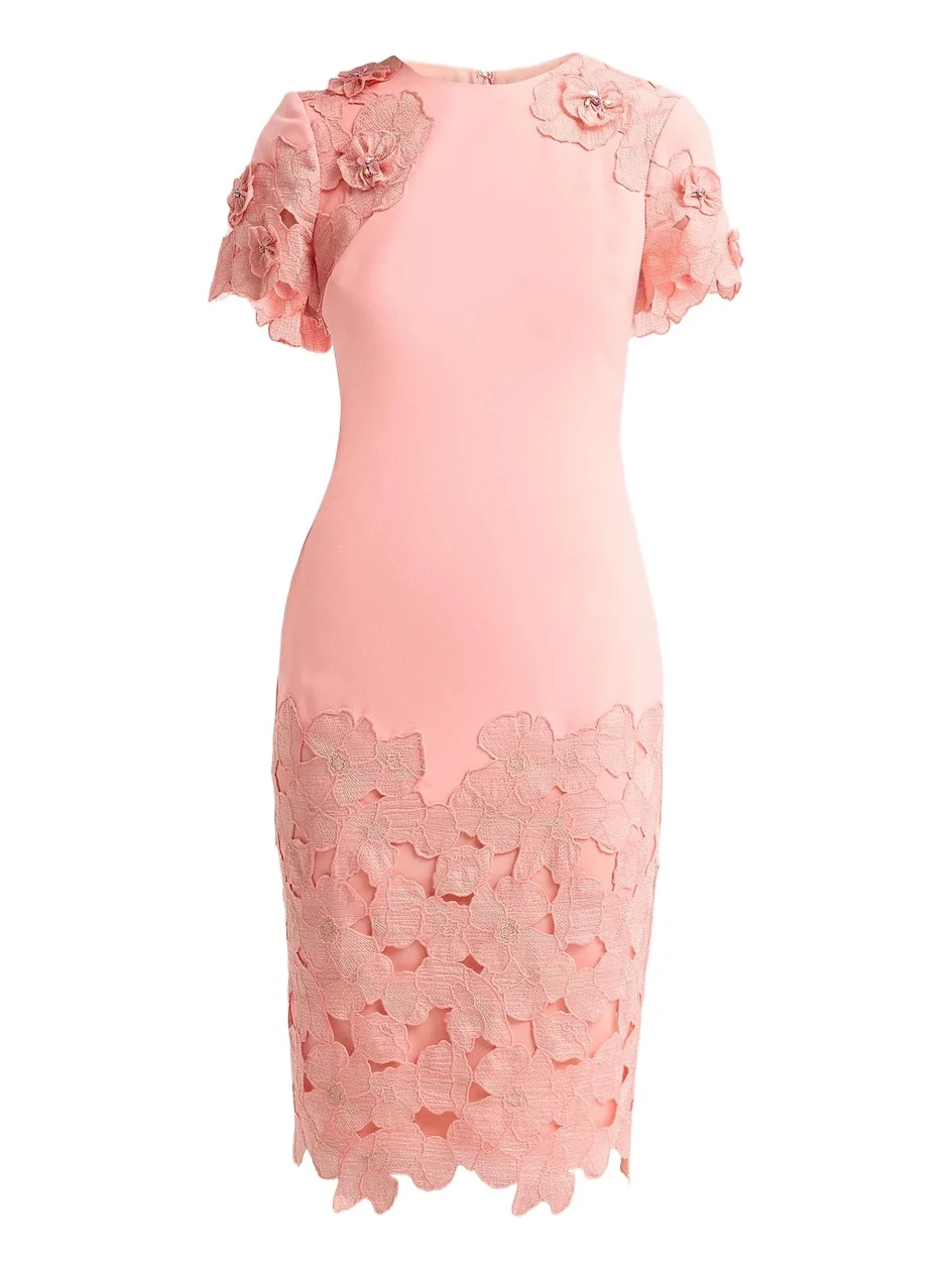 Women's Guipure Lace Cocktail Dress Women's Guipure Lace Cocktail Dress