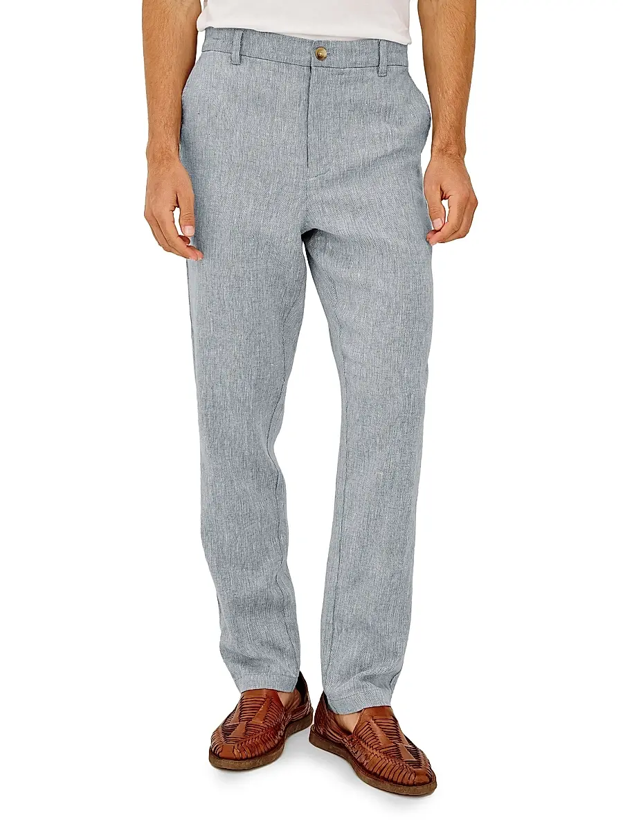 RAILS Men's Irving Cotton-Linen Pants | Thumbnail 3 RAILS Men's Irving Cotton-Linen Pants | Thumbnail 3
