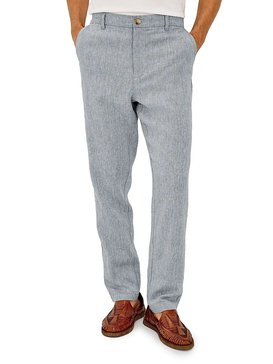 RAILS Men's Irving Cotton-Linen Pants | Thumbnail 4 RAILS Men's Irving Cotton-Linen Pants | Thumbnail 4