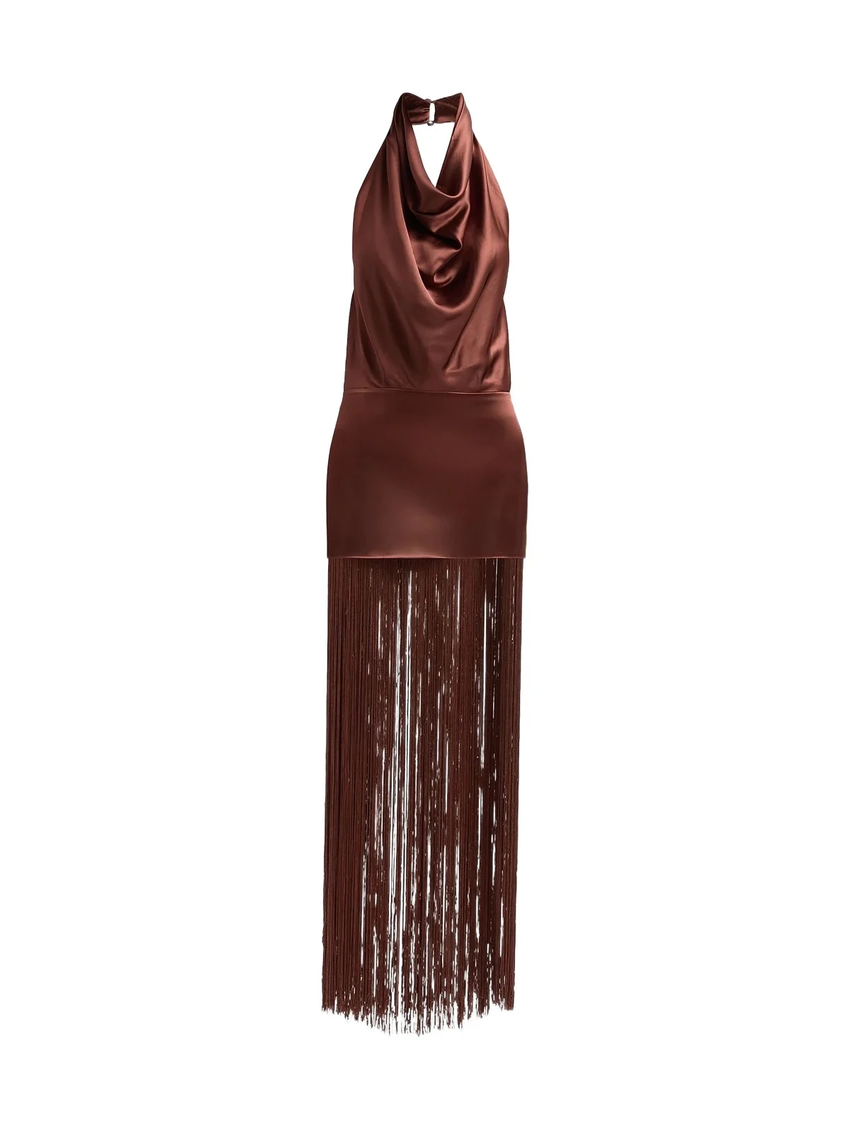 Women's Cyrelle Cowl Fringe Dress Women's Cyrelle Cowl Fringe Dress