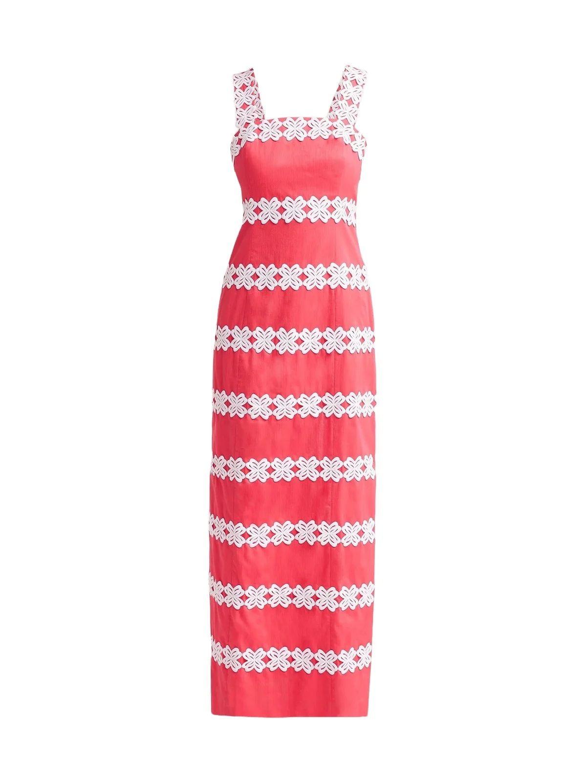 Women's Davis Lilly Lace Cotton Dobby Maxi Dress Women's Davis Lilly Lace Cotton Dobby Maxi Dress