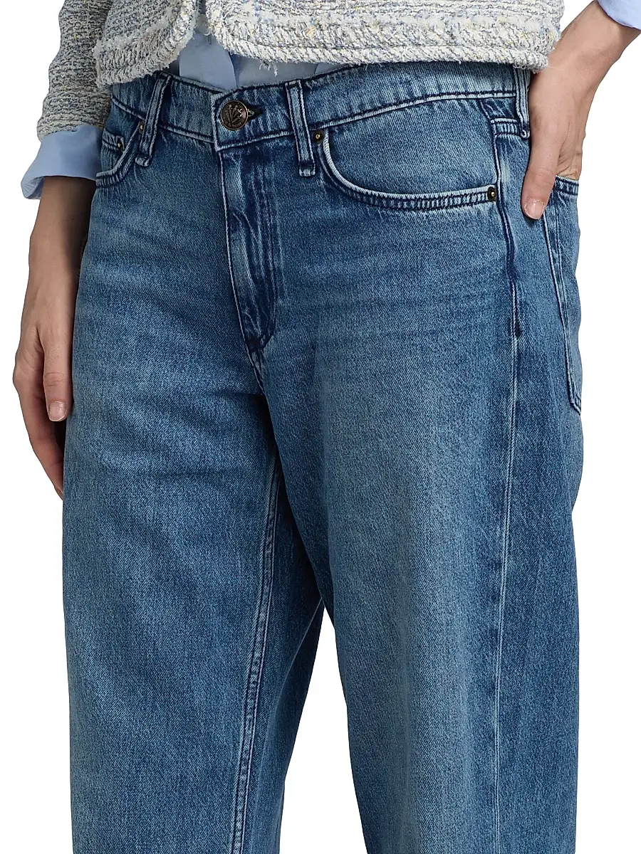 rag & bone Women's Cam Ankle Straight-Leg Jeans | Thumbnail 6 rag & bone Women's Cam Ankle Straight-Leg Jeans | Thumbnail 6