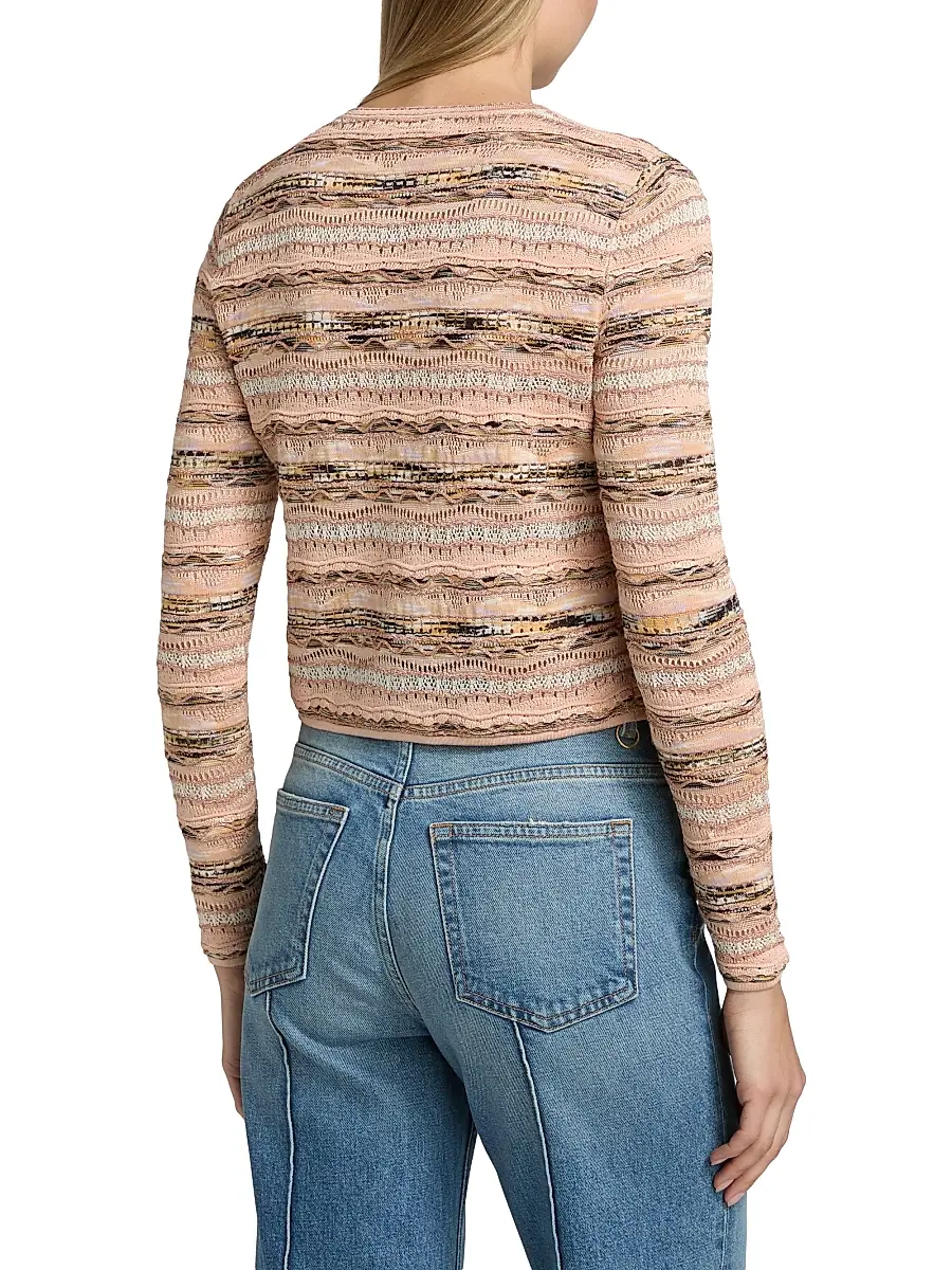 Ulla Johnson Women's Mia Striped Knit Cardigan | Thumbnail 5 Ulla Johnson Women's Mia Striped Knit Cardigan | Thumbnail 5