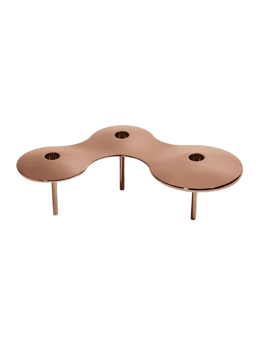 Zaha Hadid Design Cell Triple Stainless Steel Candle Holder