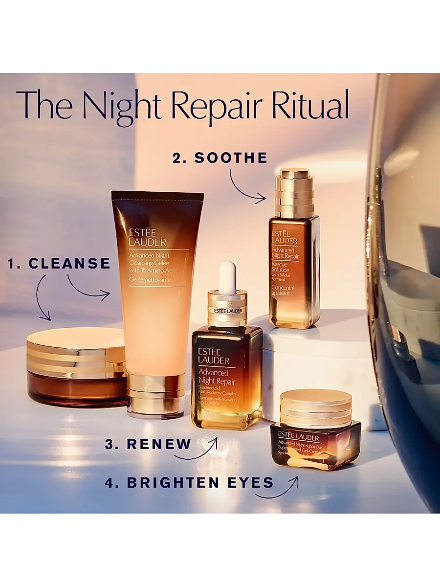 Estée Lauder Women's Advanced Night Repair Synchronized Multi-Recovery Complex Serum With Hyaluronic Acid & Peptides | Thumbnail 9 Estée Lauder Women's Advanced Night Repair Synchronized Multi-Recovery Complex Serum With Hyaluronic Acid & Peptides | Thumbnail 9