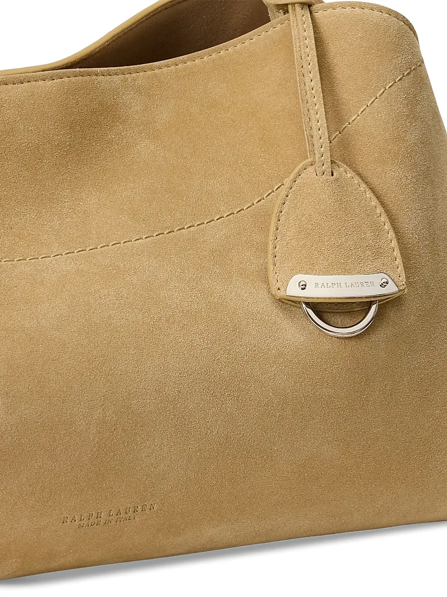 Ralph Lauren Collection Women's The Ralph Suede Shoulder Bag | Thumbnail 7 Ralph Lauren Collection Women's The Ralph Suede Shoulder Bag | Thumbnail 7
