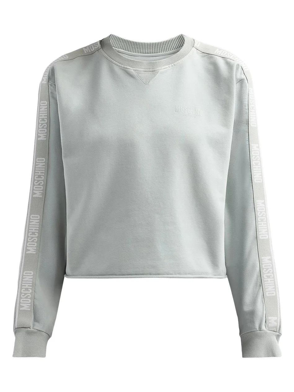 Women's Logo Stretch-Cotton Fleece Sweatshirt Women's Logo Stretch-Cotton Fleece Sweatshirt