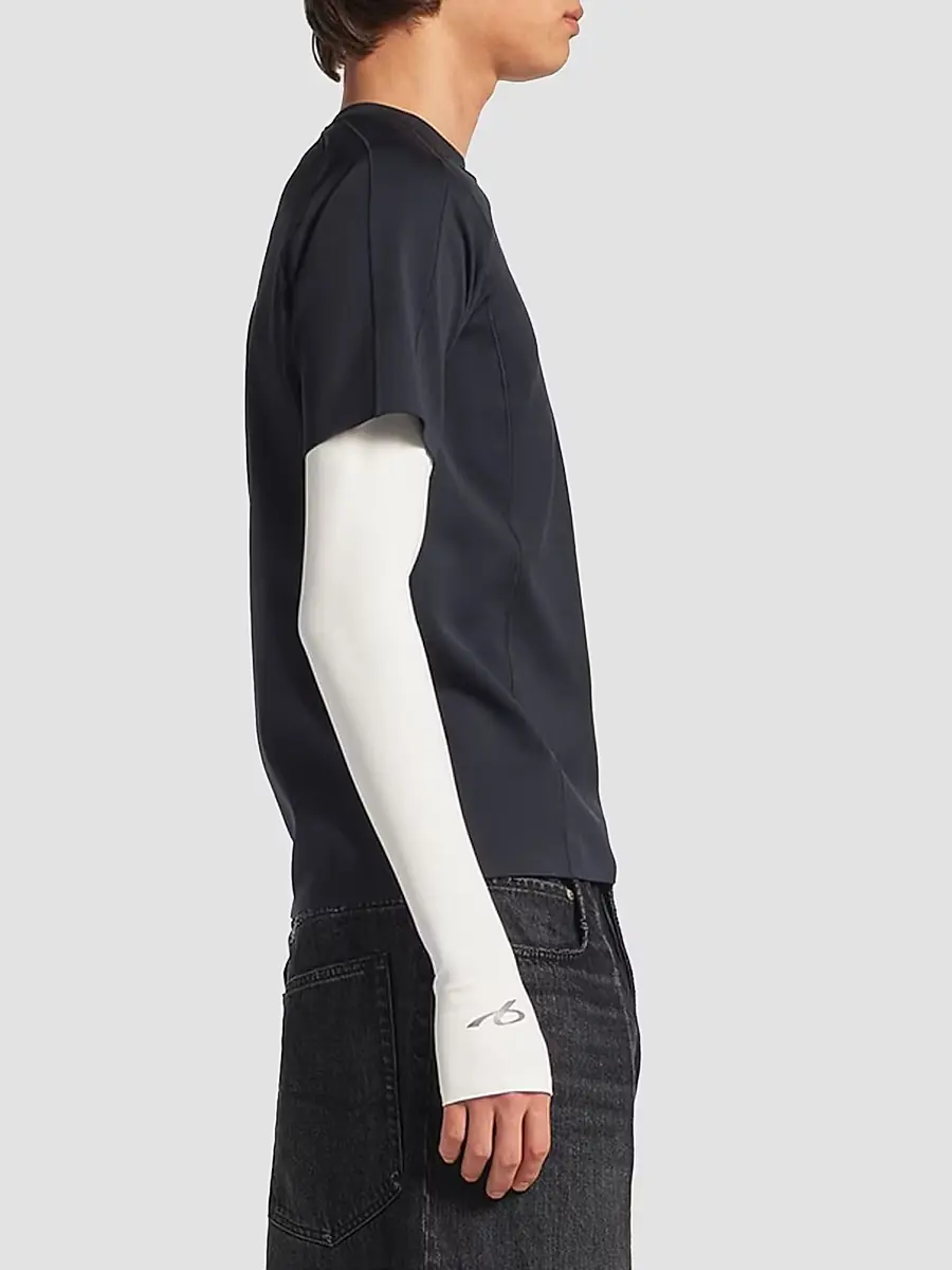 Balenciaga Men's Techwear Long Sleeve T-Shirt | Thumbnail 4 Balenciaga Men's Techwear Long Sleeve T-Shirt | Thumbnail 4