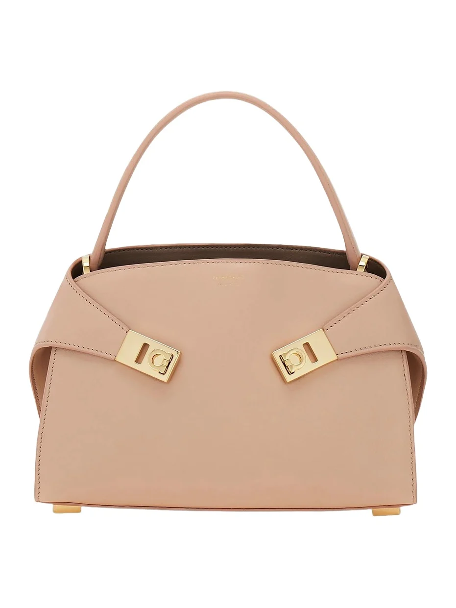 Women's Hug Mini Leather Top Handle Bag Women's Hug Mini Leather Top Handle Bag