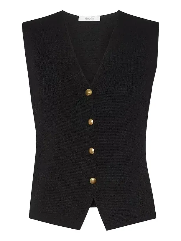 Women's Viscose Crepe Yarn Gilet Women's Viscose Crepe Yarn Gilet