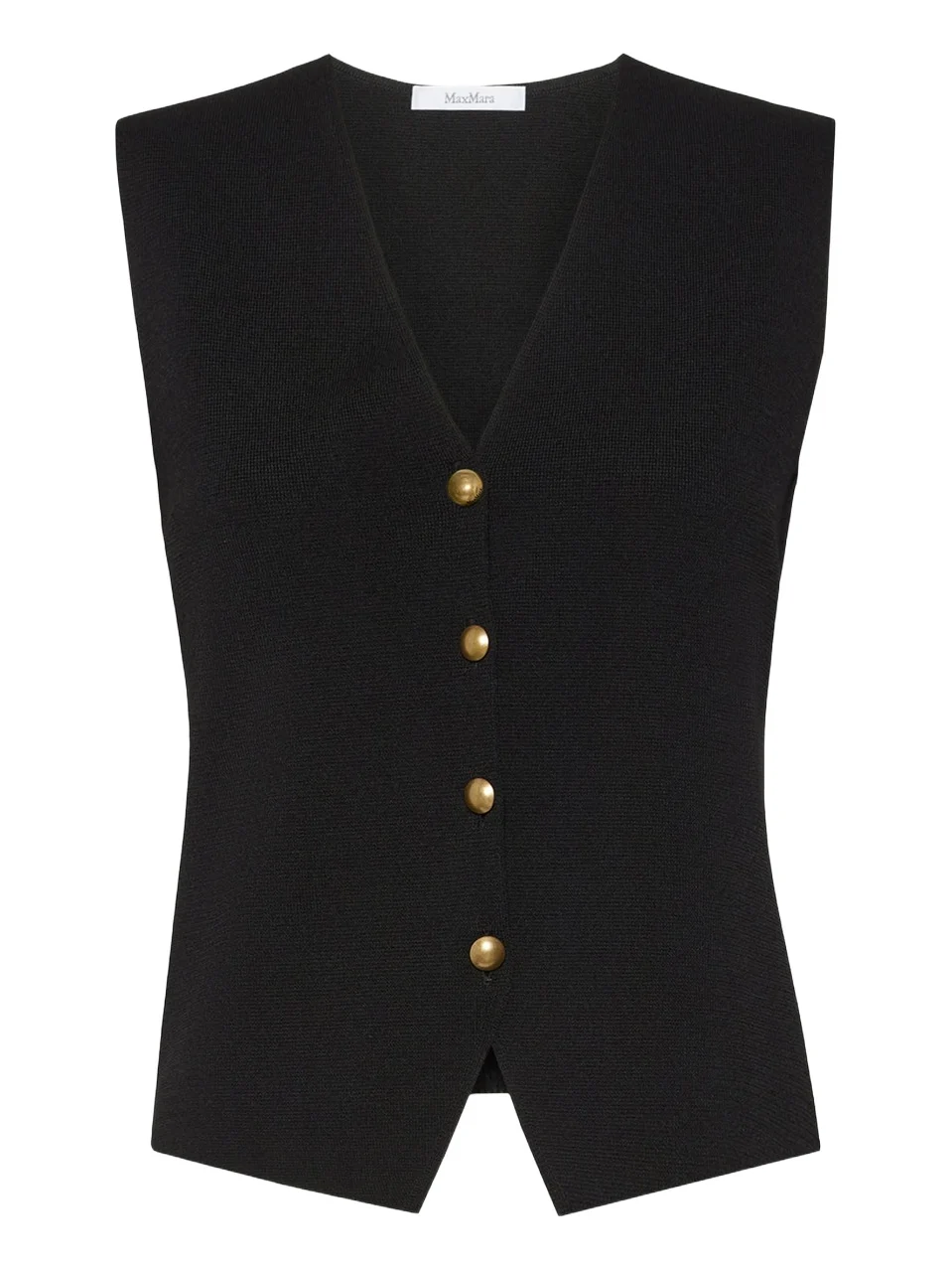 Max Mara Women's Viscose Crepe Yarn Gilet