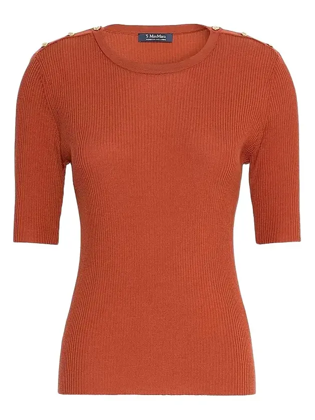 Max Mara Women's Ribbed Woollen Yarn Jumper