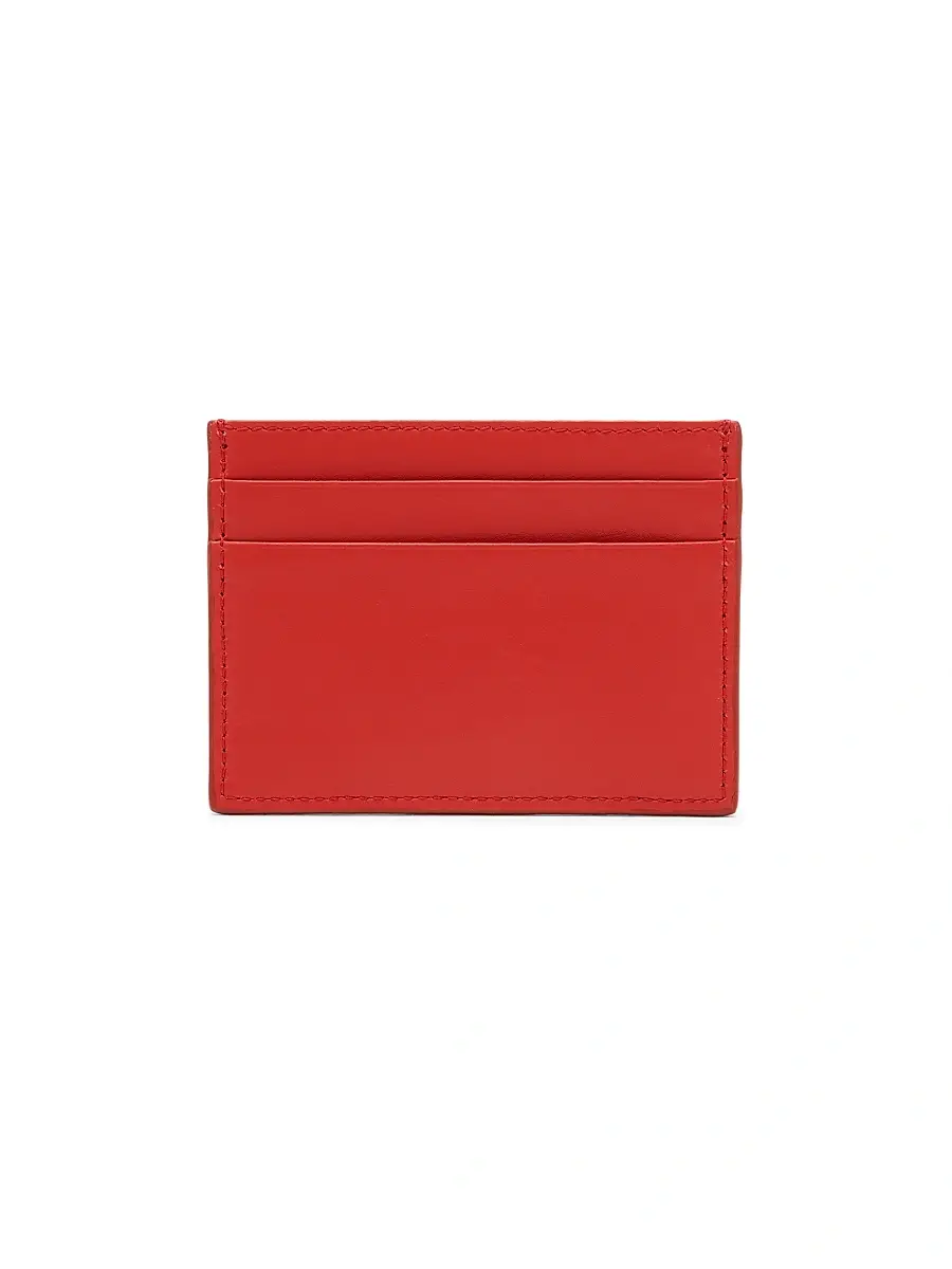 Dolce & Gabbana Women's Logo Leather Card Case | Thumbnail 2 Dolce & Gabbana Women's Logo Leather Card Case | Thumbnail 2
