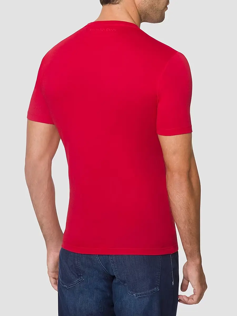 Stefano Ricci Men's Eagle Embroidered Design T-Shirt | Thumbnail 3 Stefano Ricci Men's Eagle Embroidered Design T-Shirt | Thumbnail 3
