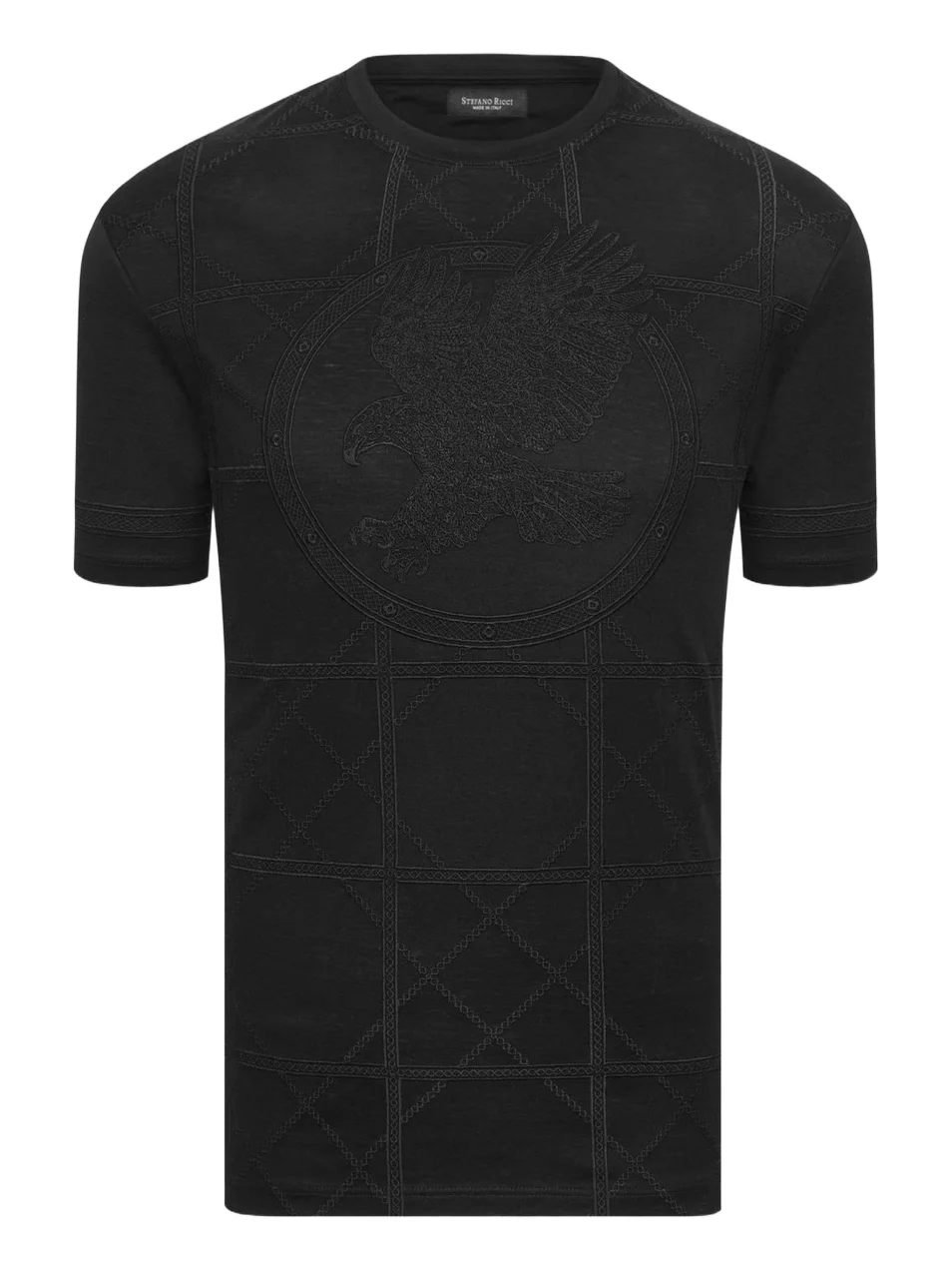 Men's Embroidered Cotton T-Shirt