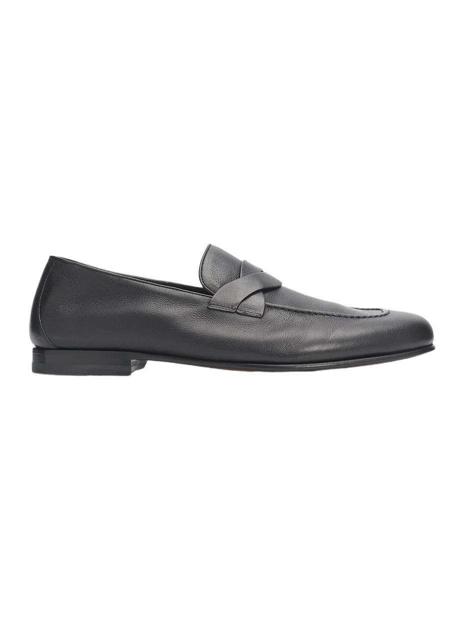 Tom Ford Men's Gigi Twisted Band Leather Loafer