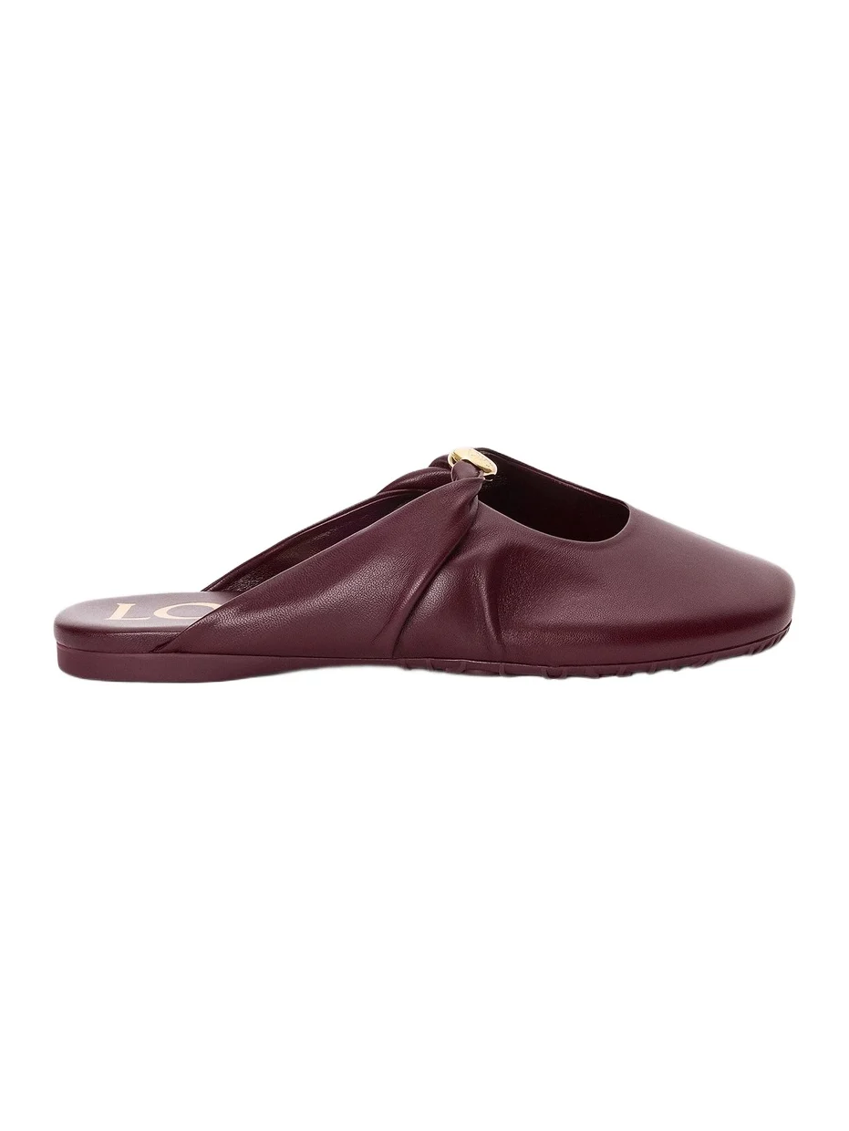 Women's Pebble Soft Leather Mules Women's Pebble Soft Leather Mules