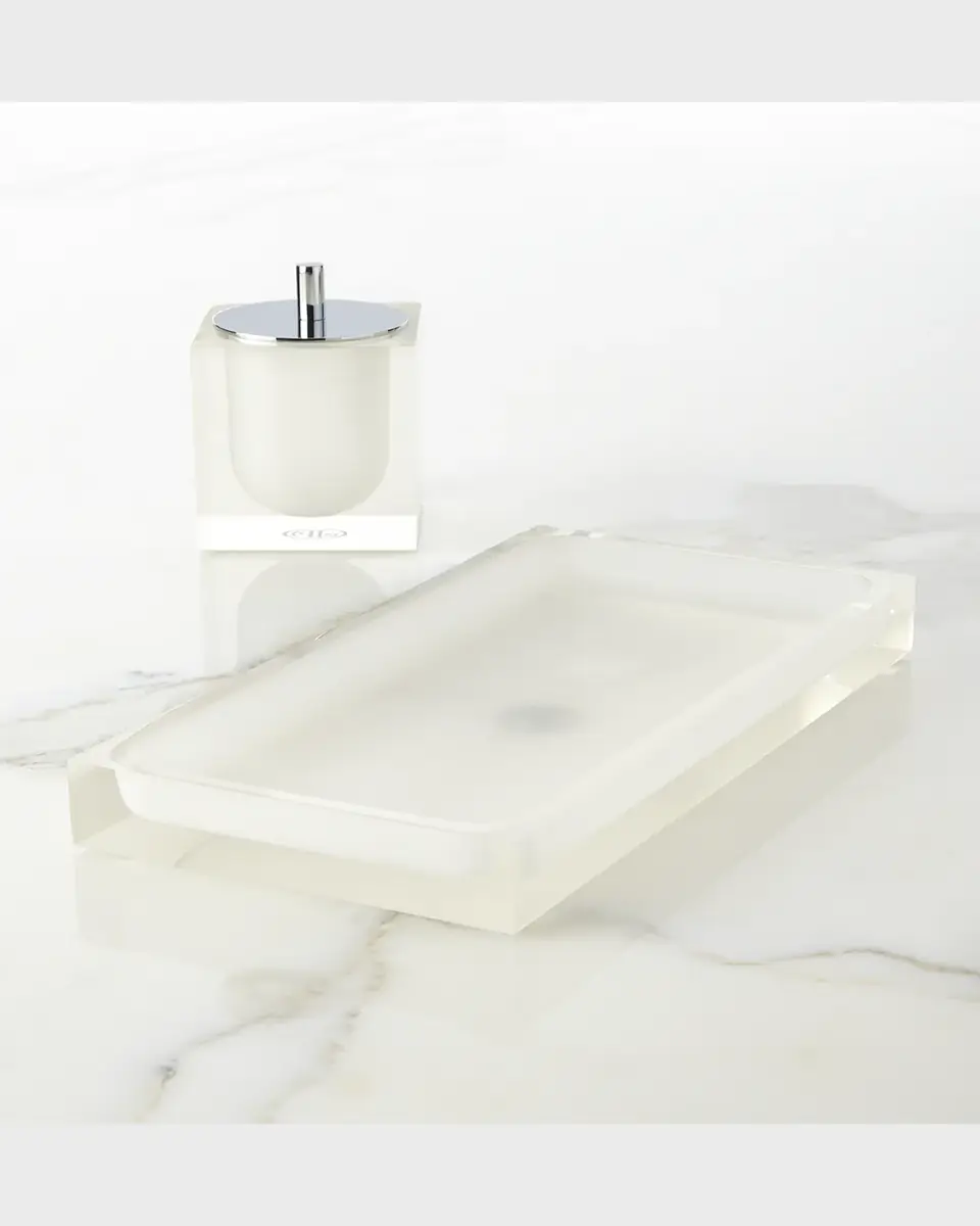Jonathan Adler White Hollywood Bath Tray | Thumbnail 2