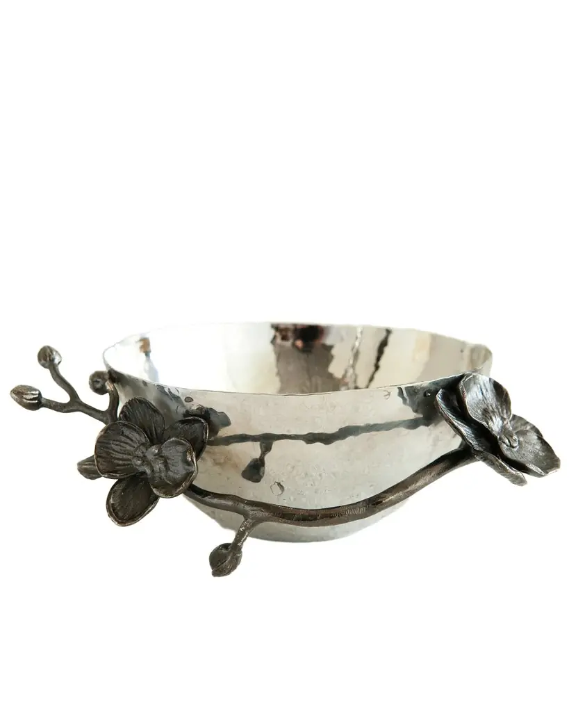 Michael Aram Black Orchid Nut Bowl