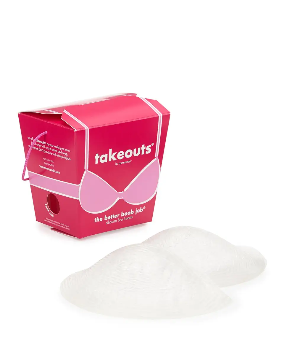 Commando Takeouts® Silicone Bra Inserts | Thumbnail 2
