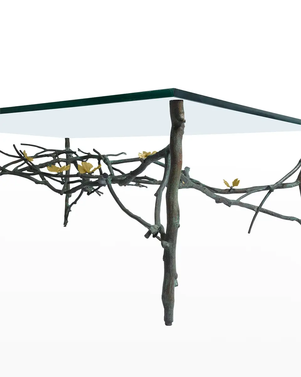 Michael Aram Butterfly Ginkgo Coffee Table | Thumbnail 4