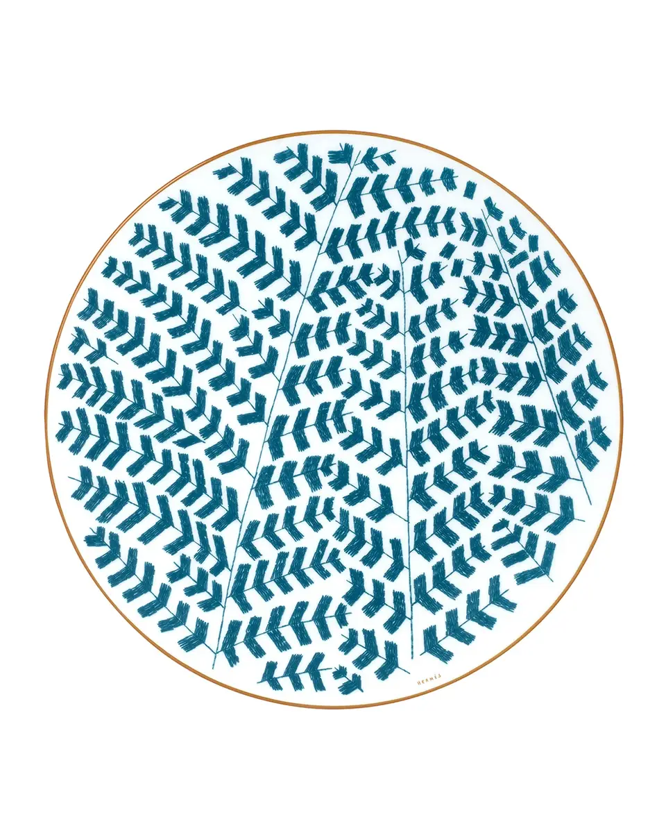 HERMÈS A Walk in the Garden Dinner Plate