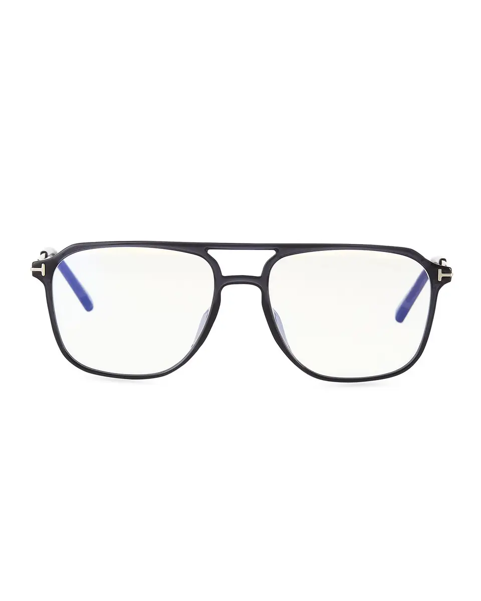 Tom Ford Men's FT5665-BM54 Blue Light Blocking Navigator Optical Glasses | Thumbnail 2 Tom Ford Men's FT5665-BM54 Blue Light Blocking Navigator Optical Glasses | Thumbnail 2