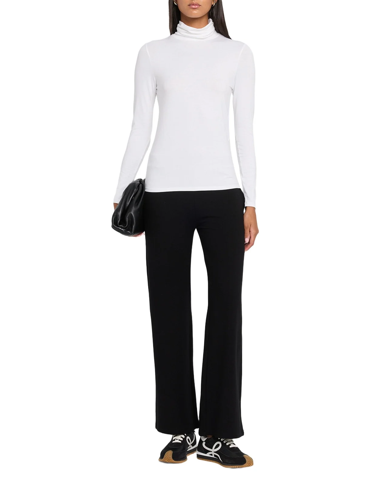 MAJESTIC FILATURES Viscose Jersey Turtleneck