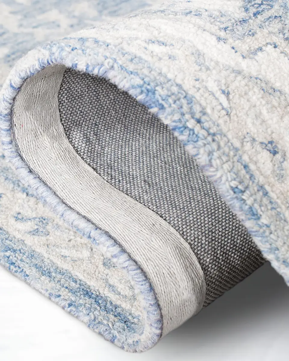 Lauren Ralph Lauren Percy Blue Hand-Woven Rug | Thumbnail 6 Lauren Ralph Lauren Percy Blue Hand-Woven Rug | Thumbnail 6
