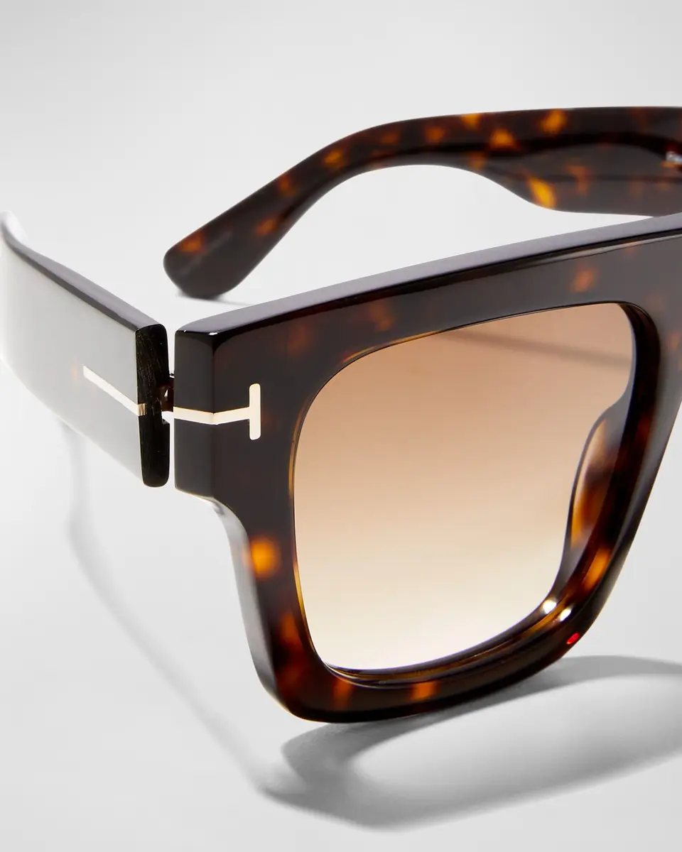 Tom Ford Fausto Square Acetate Sunglasses | Thumbnail 3 Tom Ford Fausto Square Acetate Sunglasses | Thumbnail 3