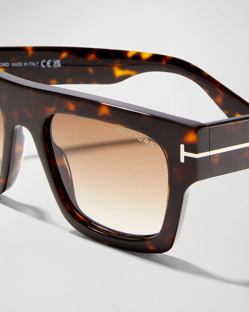Tom Ford Fausto Square Acetate Sunglasses | Thumbnail 4 Tom Ford Fausto Square Acetate Sunglasses | Thumbnail 4