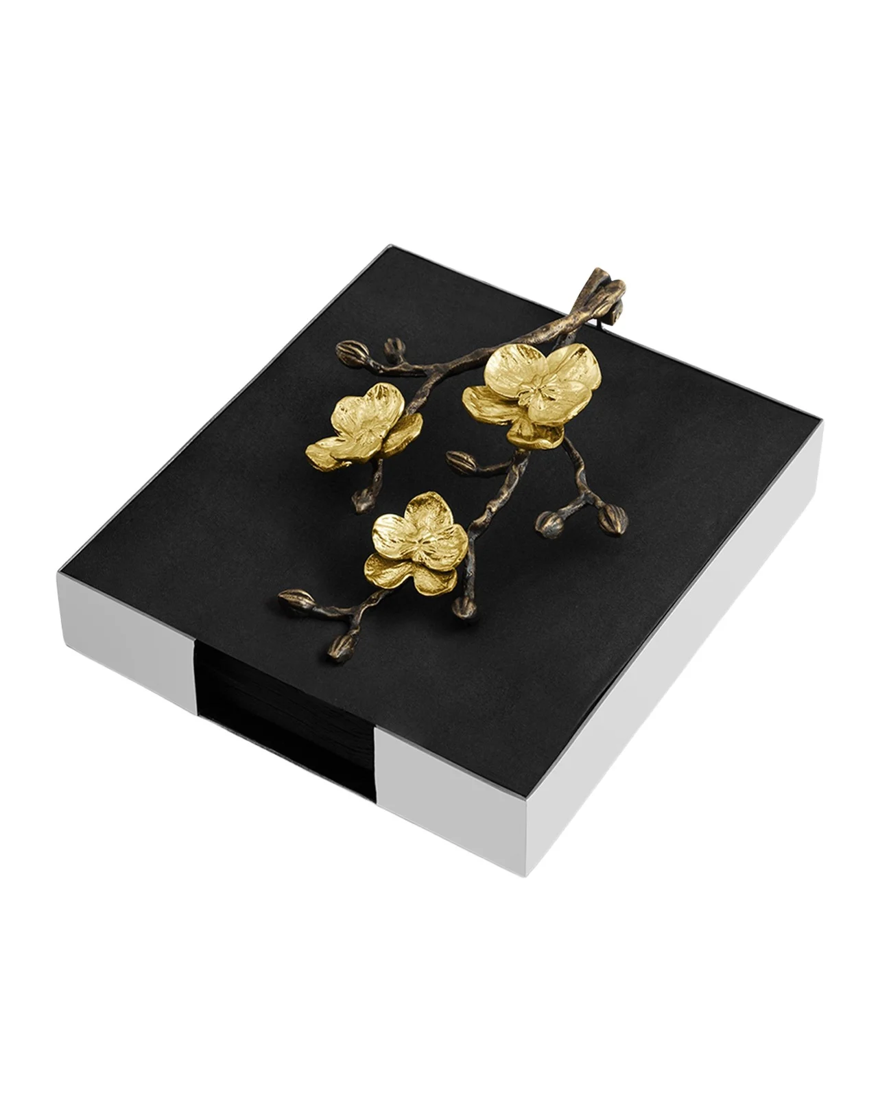 Michael Aram Gold Orchid Dinner Napkin Holder