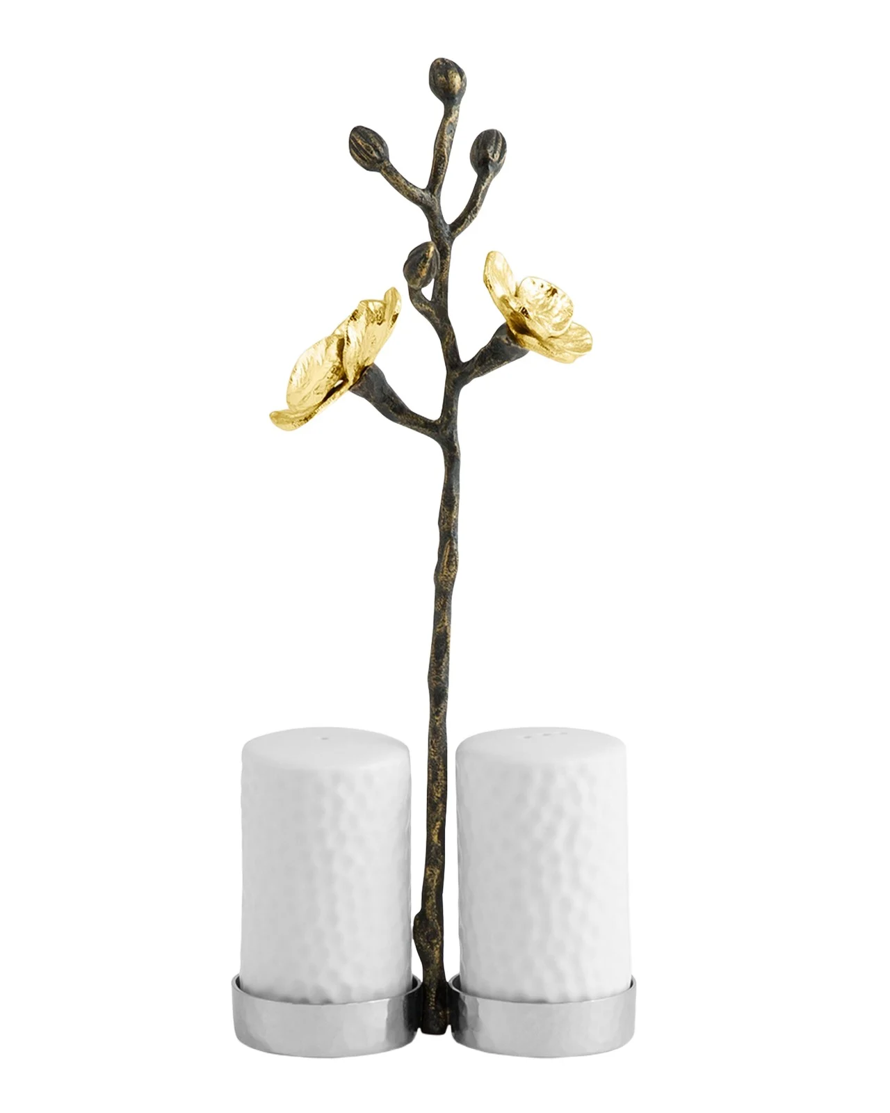Michael Aram Gold Orchid Salt and Pepper Set